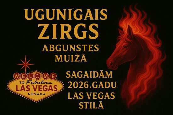 Ugunīgā zirga nakts Abgunstē, 31.decembris/1.janvāris